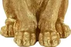Statue Löwe 30 x 74 x 42 cm Harz Gold_Natur24 Náhled obrázku produktu