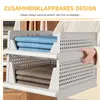 Schubladenbox 4er Set Stapelbare Kleiderschrank Organizer Produktbild-Vorschau 9
