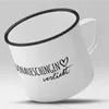 Huuraa Emaille Tasse Donaueschingen  Geschenk Kaffeebecher Produktbild-Vorschau 2