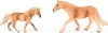 Two toy horses, one larger than the other, are shown against a white background. Anteprima dell’immagine prodotto
