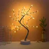 LED Stern Baum Lampe Warmweiß Künstlich Bonsai Baum Produktbild-Vorschau 1