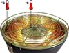 Feuerdesign Vesuvio Compact Rot Holzkohle Tischgrill 33cm Produktbild-Vorschau 2