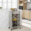 DON HIERRO - Küchenwagen auf Rollen, Arbeitsplatte aus Produktbild-Vorschau 2