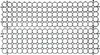 A black plastic animal deterrent grid is laid out flat on a white background. Náhľad obrázku produktu