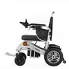 Side view of a foldable electric wheelchair against a white background. Náhľad obrázku produktu