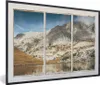 MuchoWow® MuchoWow® Gerahmtes Poster Aussicht - Berg - Produktbild-Vorschau 1