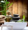 Vlies fototapete Bambus-Zen-Steine im Spa 300x300 cm Feeby Produktbild-Vorschau 2