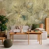 Muralo Vlies Fototapete Magnolienblüten Blätter Retro Stil Produktbild-Vorschau 4