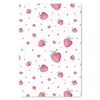 MuchoWow® Mauspad Mousepad Erdbeere - Obst - Weiß - Produktbild-Vorschau 1