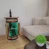 Holzfassbar mit RGB-LED-Aufsatz zur Lagerung von Alkohol Produktbild-Vorschau 12