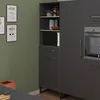 Wade Armoire colonne avec une porte et un tiroir - Voir les images du produit 2