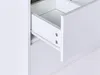 BELIANI Kommode Weiß MDF mit 5 Schubladen Ohne Griffe Produktbild-Vorschau 8