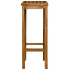 A single wooden bar stool on a white background. Náhled obrázku produktu