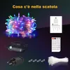 15m Tendine Luminosa LED，600 LED Multicolore Tendine a Anteprima dell’immagine prodotto 9