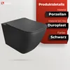 LAVITA Wand-WC Onil Black | HŠnge Toilette | Produktbild-Vorschau 4