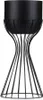 HowHomely | Blumenständer - Metall - Höhe 46 cm - Schwarz - Produktbild-Vorschau 9