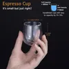 Dvoustěnné šálky na espresso 100 ml z borosilikátového Náhled obrázku produktu 2