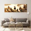 Bilder auf glas - Cowboys Pferde Galopp - 140x50cm - Produktbild-Vorschau 7
