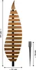 A wooden garden decoration with dimensions indicated. Produktbild-Vorschau