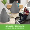 Green Bean® Sitzsack mit Rückenlehne "Cozy" 80x70x90cm - Produktbild-Vorschau 3