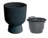 Prosperplast s.r.o. Vaso da fiori MILLY antracite 29,8 cm Anteprima dell’immagine prodotto 13