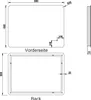 SONNI Miroir de salle de bain avec éclairage LED & Voir les images du produit 9