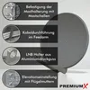 PremiumX DELUXE100 Satellitenantenne 100 cm Aluminium Produktbild-Vorschau 3