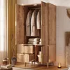Kleiderschrank 80x50x177cm, Eichenoptik, 3D-Rillen, 3 Produktbild-Vorschau 10