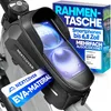 Nextcover Rahmentasche Fahrrad mit Handytasche I Fahrrad Produktbild-Vorschau 1