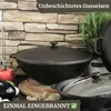 Ø36cm Wok  8L Gusseisen mit Gusseisen Deckel Pfanne BRIZOLL Produktbild-Vorschau 6
