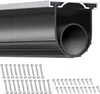 A product shot of a garage door seal and screws against a white background. Produktbild-Vorschau
