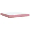 Boxspringbett mit Matratze Rosa 180x200 cm Samt Produktbild-Vorschau 11
