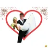 Herzlaken "Engel" zum Ausschneiden Hochzeitslaken Produktbild-Vorschau 3