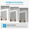Heilmetz LED Badspiegel 50 x 70 cm Badezimmerspiegel Produktbild-Vorschau 5