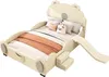 OKWISH Lit Enfant 140x200 cm - Lit Avec Toboggan Et Voir les images du produit 11