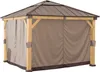 Vorhang für Sunjoy Zedernholz Gazebo 336cm x 336cm Produktbild-Vorschau 1
