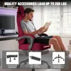 Woraum Gaming Stuhl mit Massage Lendenwirbelstütze, Produktbild-Vorschau 4