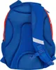 The back of a blue and red backpack. Produktbild-Vorschau