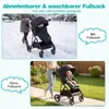 3-in-1-Faltkinderwagen mit wendbarem Sitz und verstellbarer Produktbild-Vorschau 3