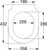 Villeroy & Boch Subway 2.0 WC sedadlo Slim Seat biele, 1 Náhľad obrázku produktu 22