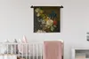 MuchoWow® Wandteppich Wandbehang Stilleben mit Blumen - Produktbild-Vorschau 2