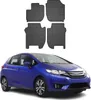 2013-2020 gumowe dywaniki podłogowe Honda Jazz czarne 4 szt Podgląd zdjęcia produktu 1