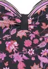 LASCANA Bügel-Tankini-Top Bohemian schwarz-pink Größe 44 Produktbild-Vorschau 3