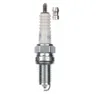A single spark plug and a small metal cap are shown against a white background. Produktbild-Vorschau