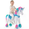PonyCycle Modell Y Plüsch Reit-Einhorn Spielzeug für Kinder Produktbild-Vorschau 1