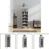 The Living Store Schuhschrank Betongrau 30x35x105 cm Produktbild-Vorschau 10