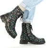 Rieker Schnürstiefeletten Damen Kunstleder Schwarz Größe: Produktbild-Vorschau 25