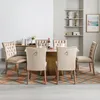A dining room set with chairs around a table. Produktbild-Vorschau