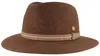 Mayser rollbarer Filzhut Traveller Wolle Plus mit Stoffband in braun
