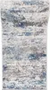 Teppichläufer 100 x 300 cm Grau Blau 3 Modern Läufer für Produktbild-Vorschau 5